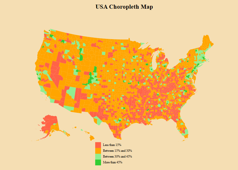 Choropleth Graph